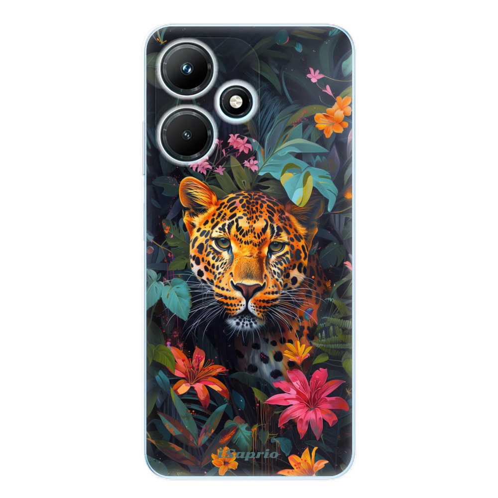 Odolné silikónové puzdro iSaprio - Flower Jaguar - Infinix Hot 30i