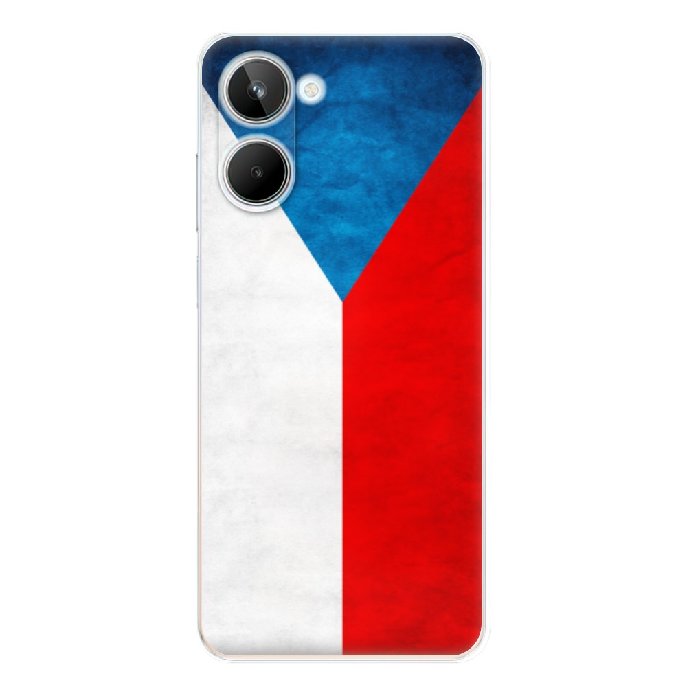 Odolné silikónové puzdro iSaprio - Czech Flag - Realme 10