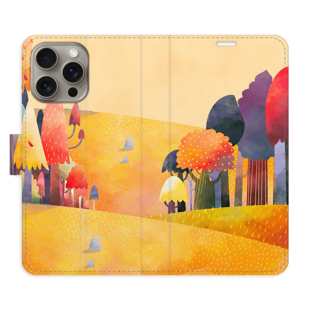Flipové puzdro iSaprio - Autumn Forest - iPhone 15 Pro Max