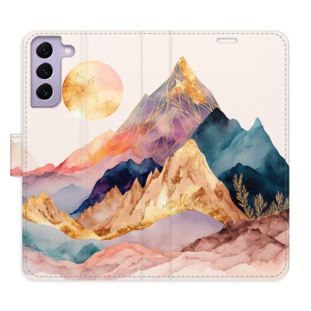 Flipové puzdro iSaprio - Beautiful Mountains - Samsung Galaxy S22 5G