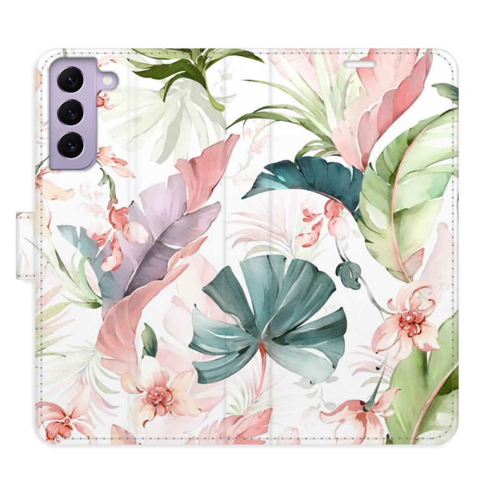 Flipové puzdro iSaprio - Flower Pattern 07 - Samsung Galaxy S22 5G