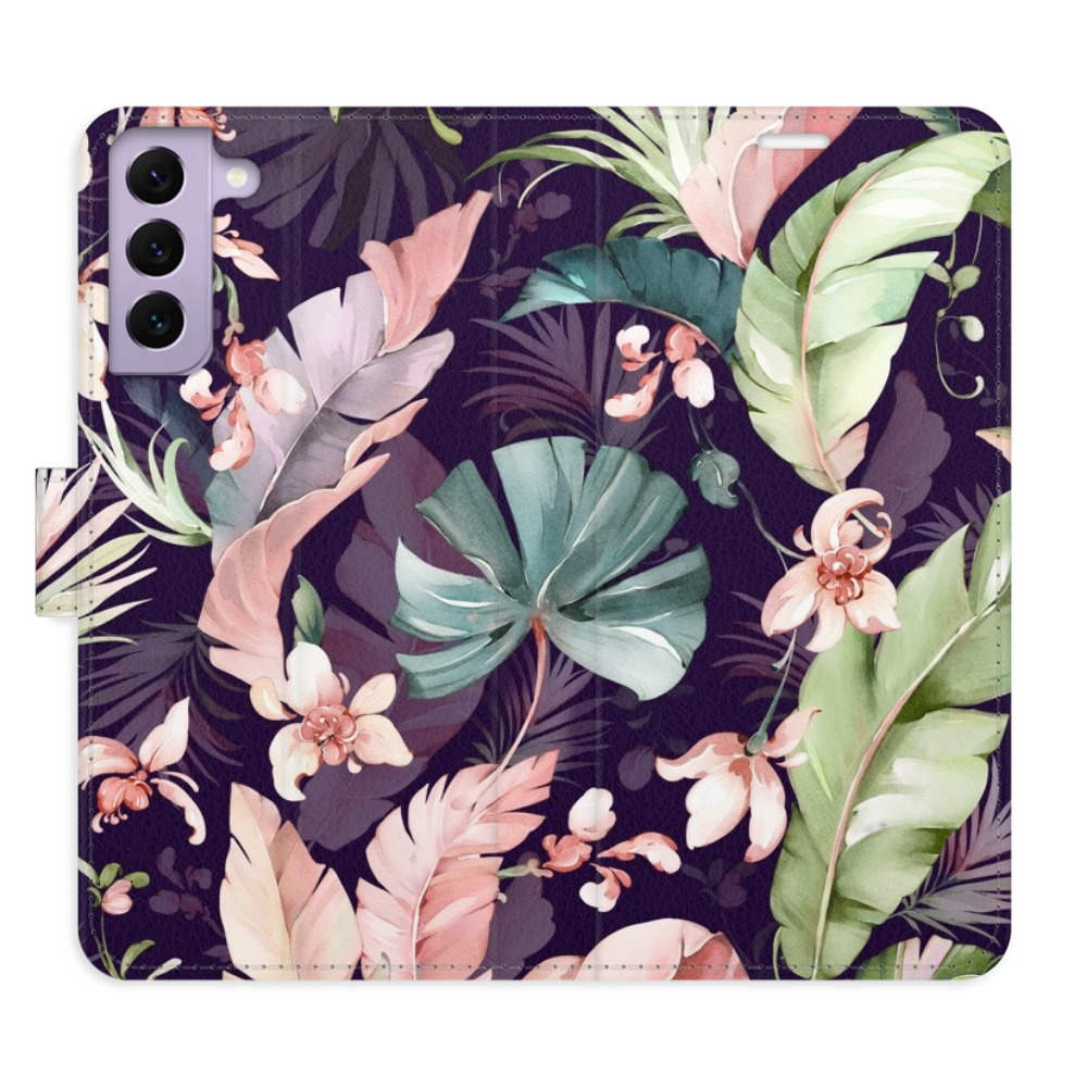 Flipové puzdro iSaprio - Flower Pattern 08 - Samsung Galaxy S22 5G