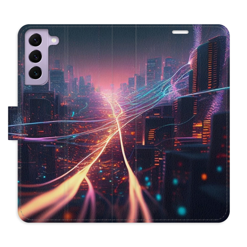Flipové puzdro iSaprio - Modern City - Samsung Galaxy S22 5G