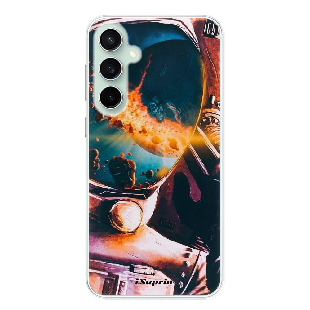 Odolné silikónové puzdro iSaprio - Astronaut 01 - Samsung Galaxy S23 FE