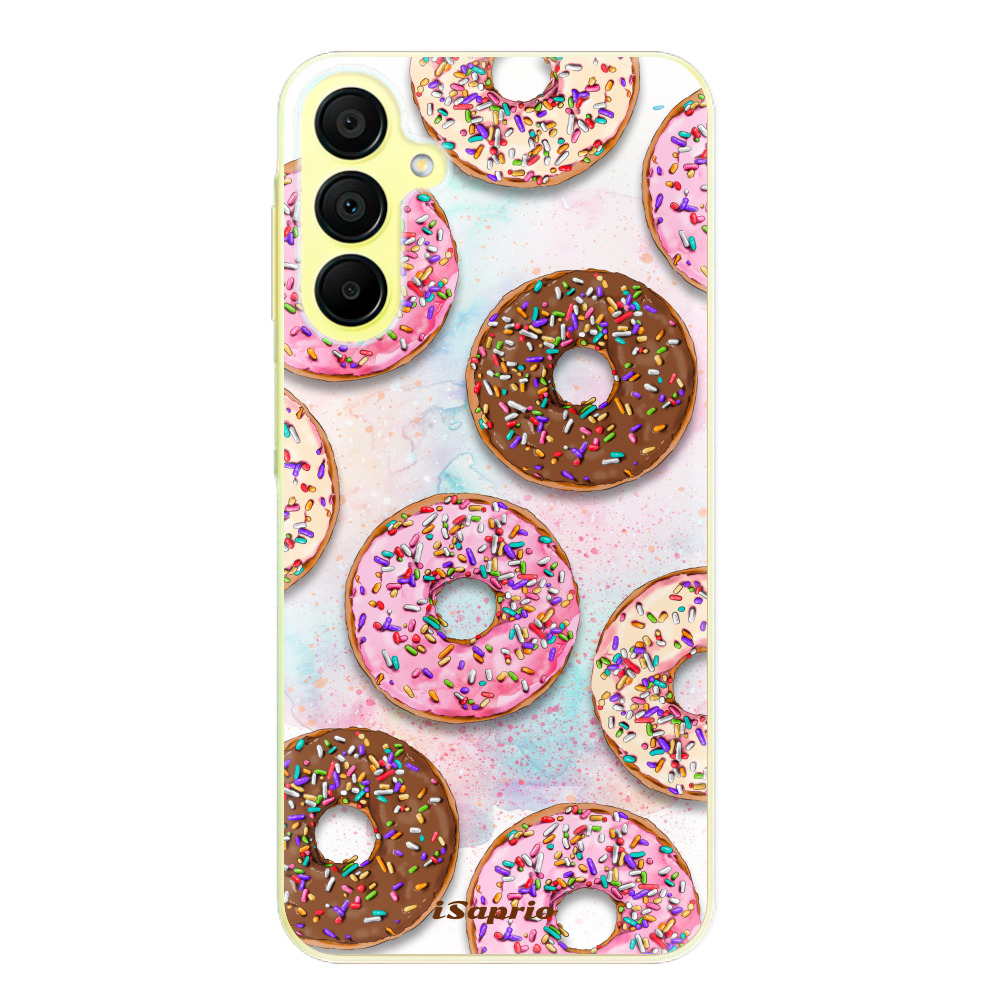 Odolné silikónové puzdro iSaprio - Donuts 11 - Samsung Galaxy A15 / A15 5G