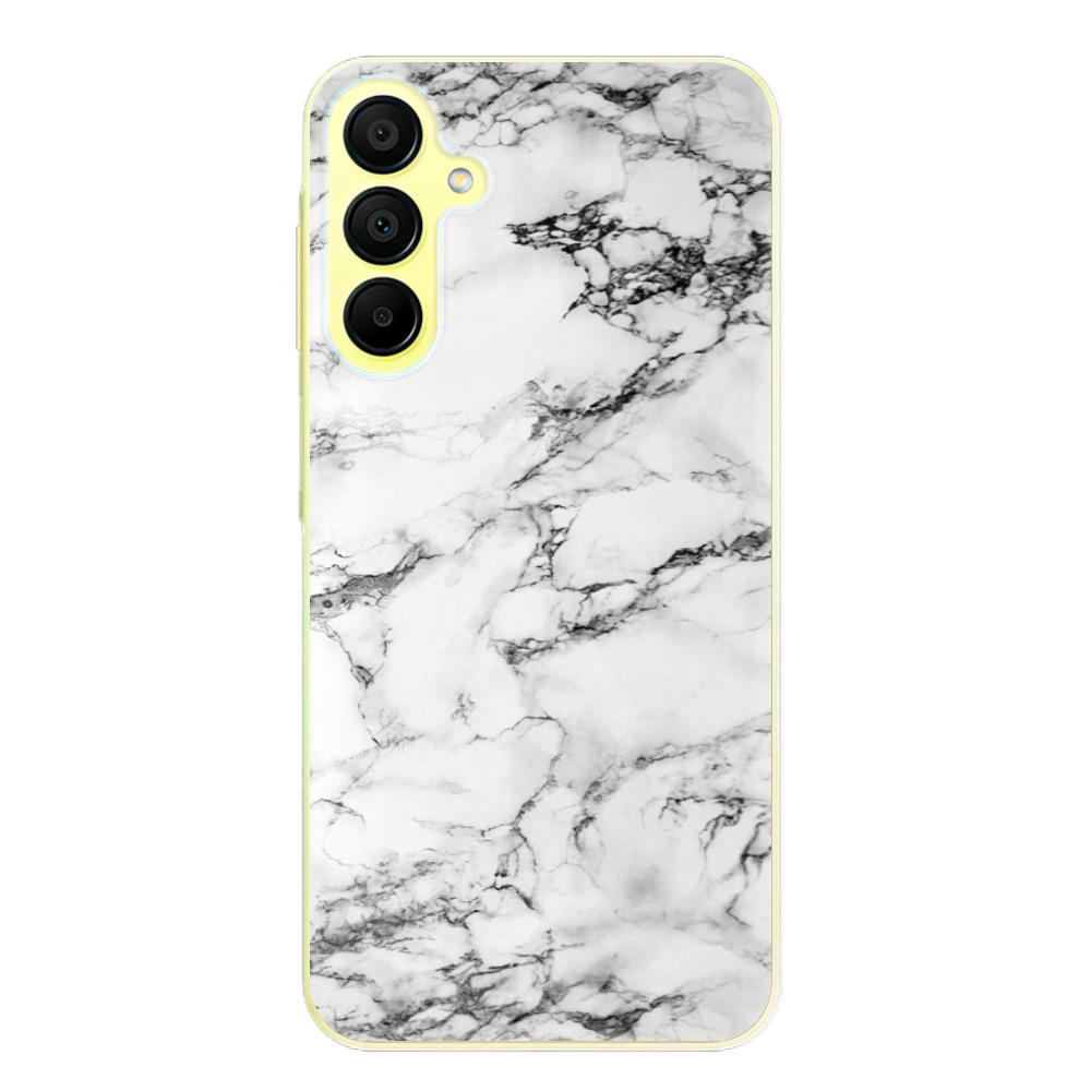 Odolné silikónové puzdro iSaprio - White Marble 01 - Samsung Galaxy A15 / A15 5G