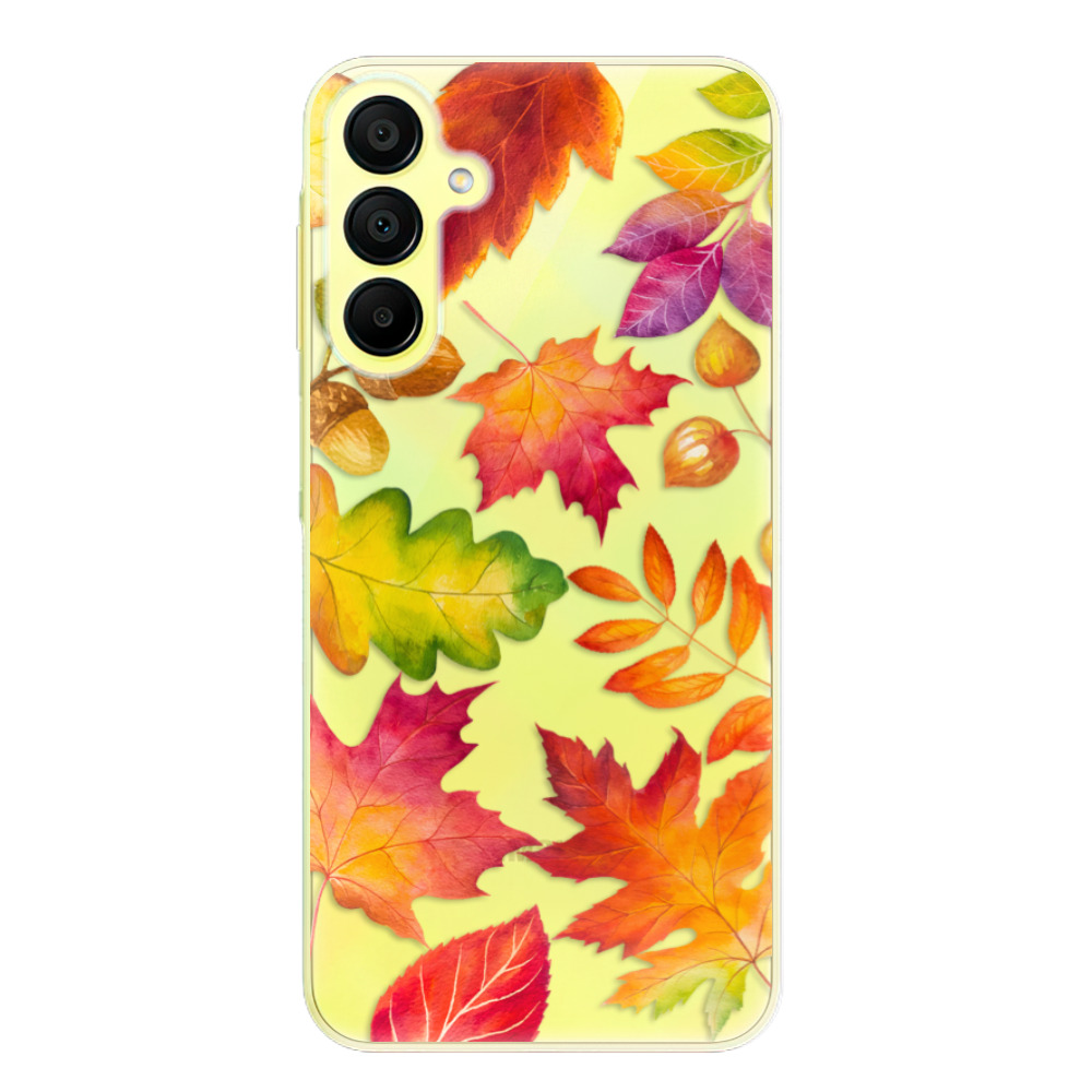 Odolné silikónové puzdro iSaprio - Autumn Leaves 01 - Samsung Galaxy A15 / A15 5G