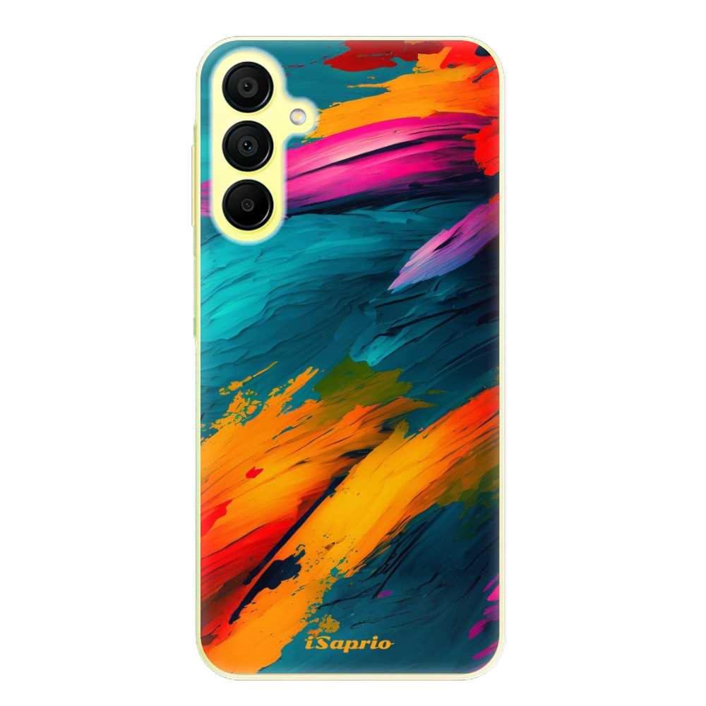 Odolné silikónové puzdro iSaprio - Blue Paint - Samsung Galaxy A15 / A15 5G