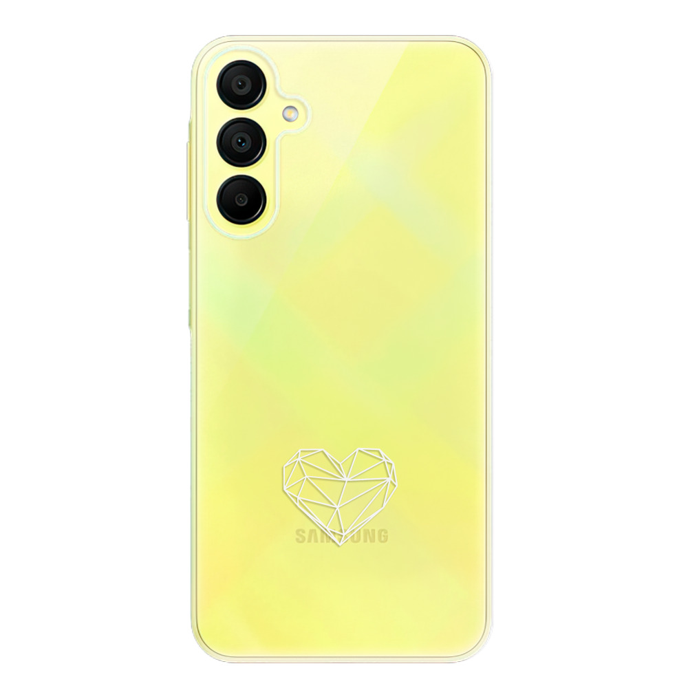 Odolné silikónové puzdro iSaprio - čiré - Digital Love - Samsung Galaxy A15 / A15 5G