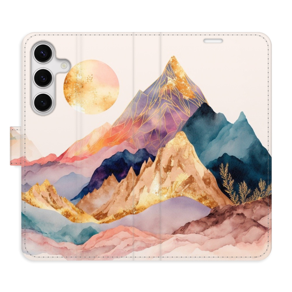 Flipové puzdro iSaprio - Beautiful Mountains - Samsung Galaxy S24