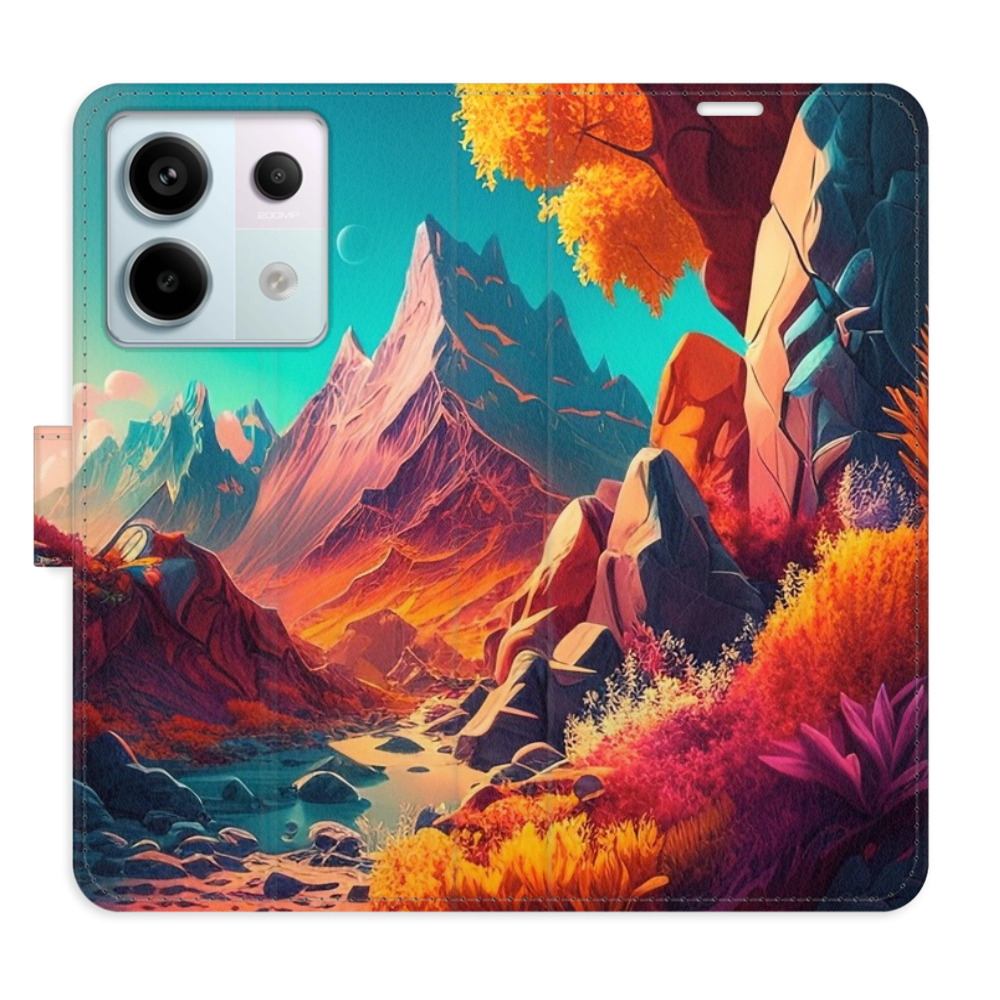 Flipové puzdro iSaprio - Colorful Mountains - Xiaomi Redmi Note 13 Pro 5G / Poco X6 5G