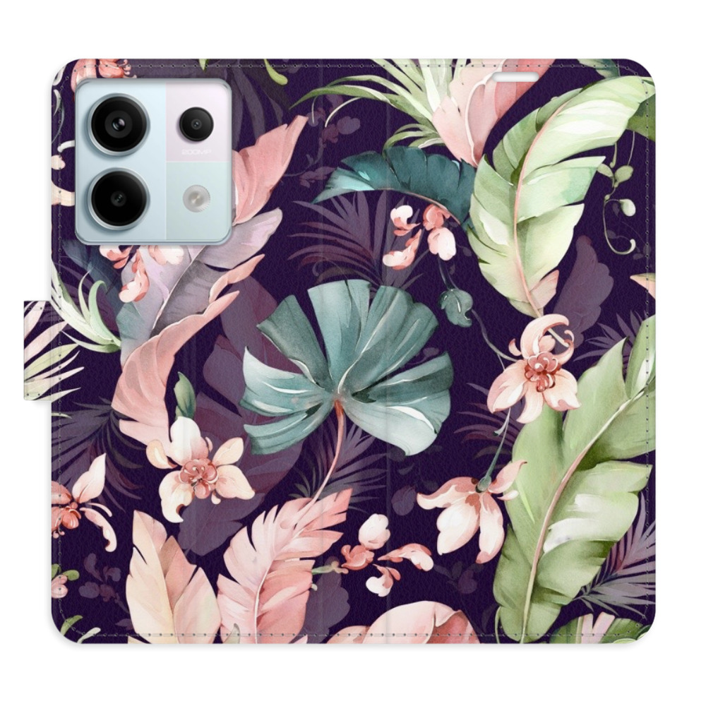 Flipové puzdro iSaprio - Flower Pattern 08 - Xiaomi Redmi Note 13 Pro 5G / Poco X6 5G