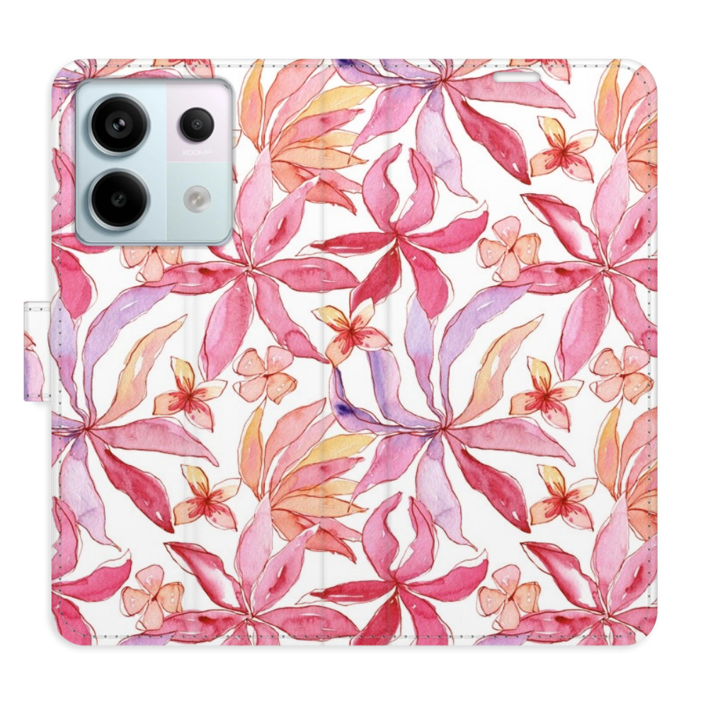 Flipové puzdro iSaprio - Flower Pattern 10 - Xiaomi Redmi Note 13 Pro 5G / Poco X6 5G