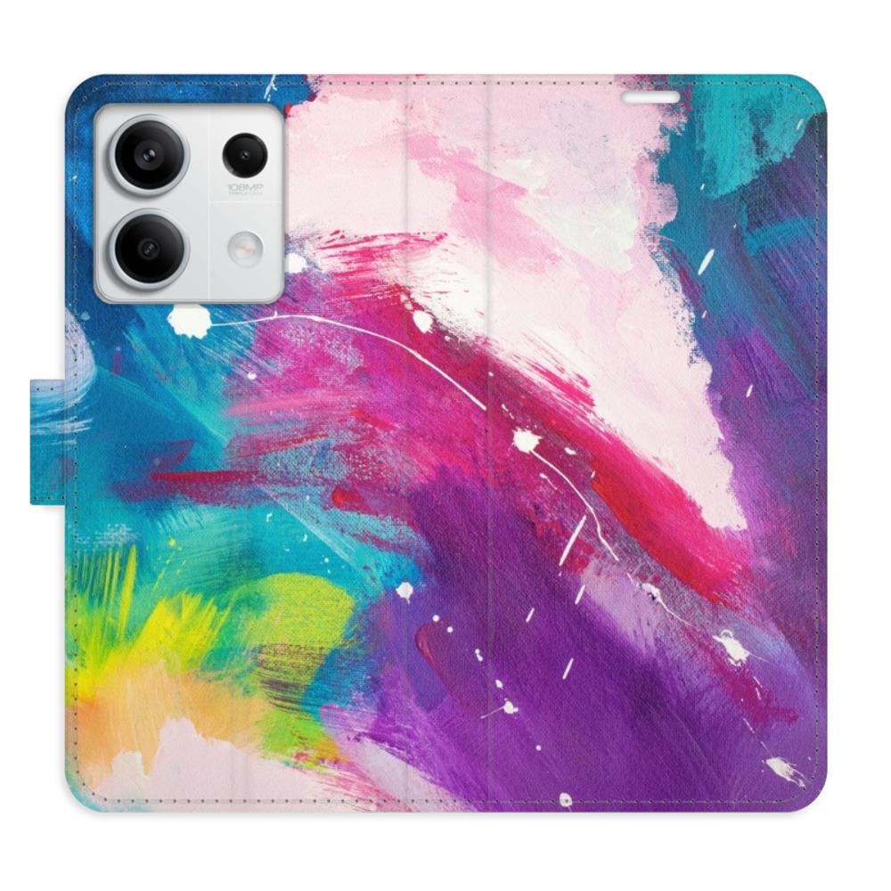 Flipové puzdro iSaprio - Abstract Paint 05 - Xiaomi Redmi Note 13 5G