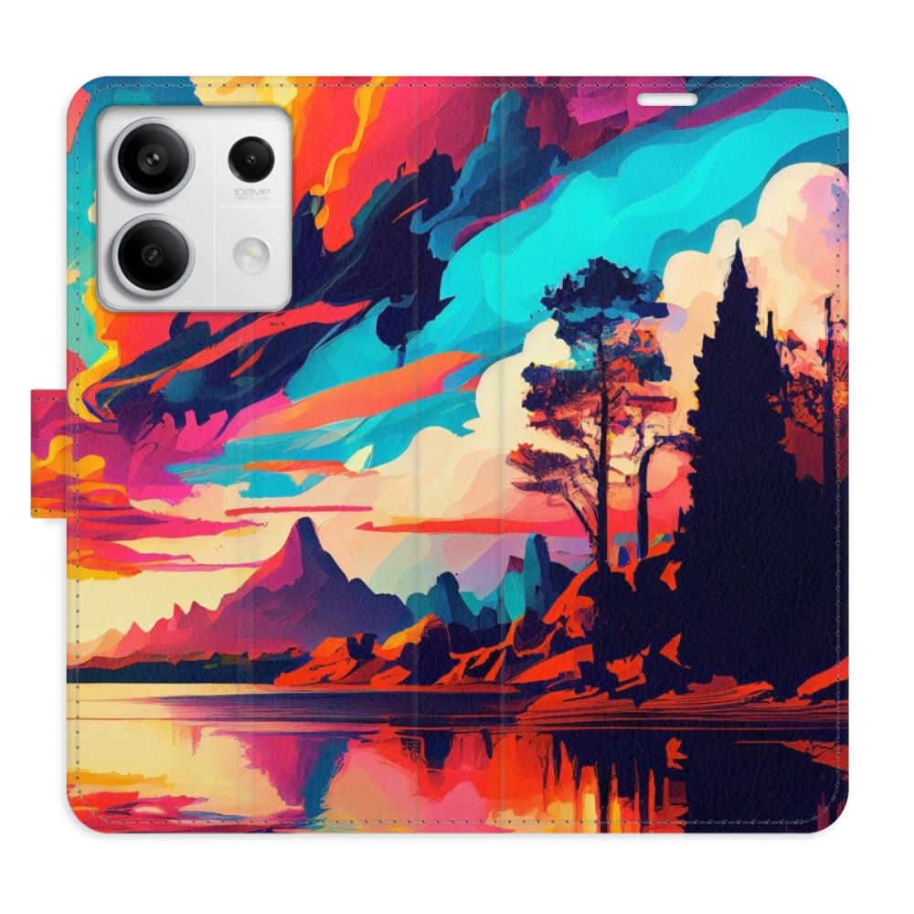 Flipové puzdro iSaprio - Colorful Mountains 02 - Xiaomi Redmi Note 13 5G