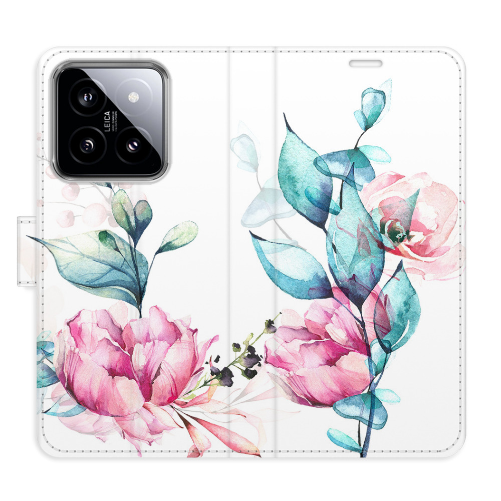 Flipové puzdro iSaprio - Beautiful Flower - Xiaomi 14