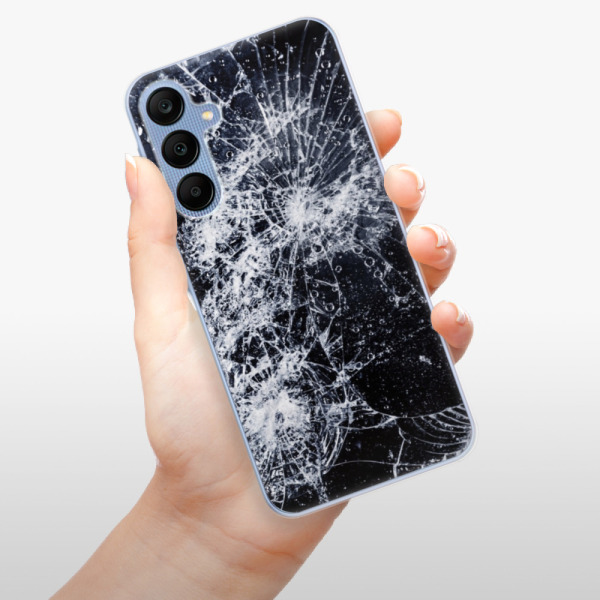 Odolné silikónové puzdro iSaprio - Cracked - Samsung Galaxy A25 5G