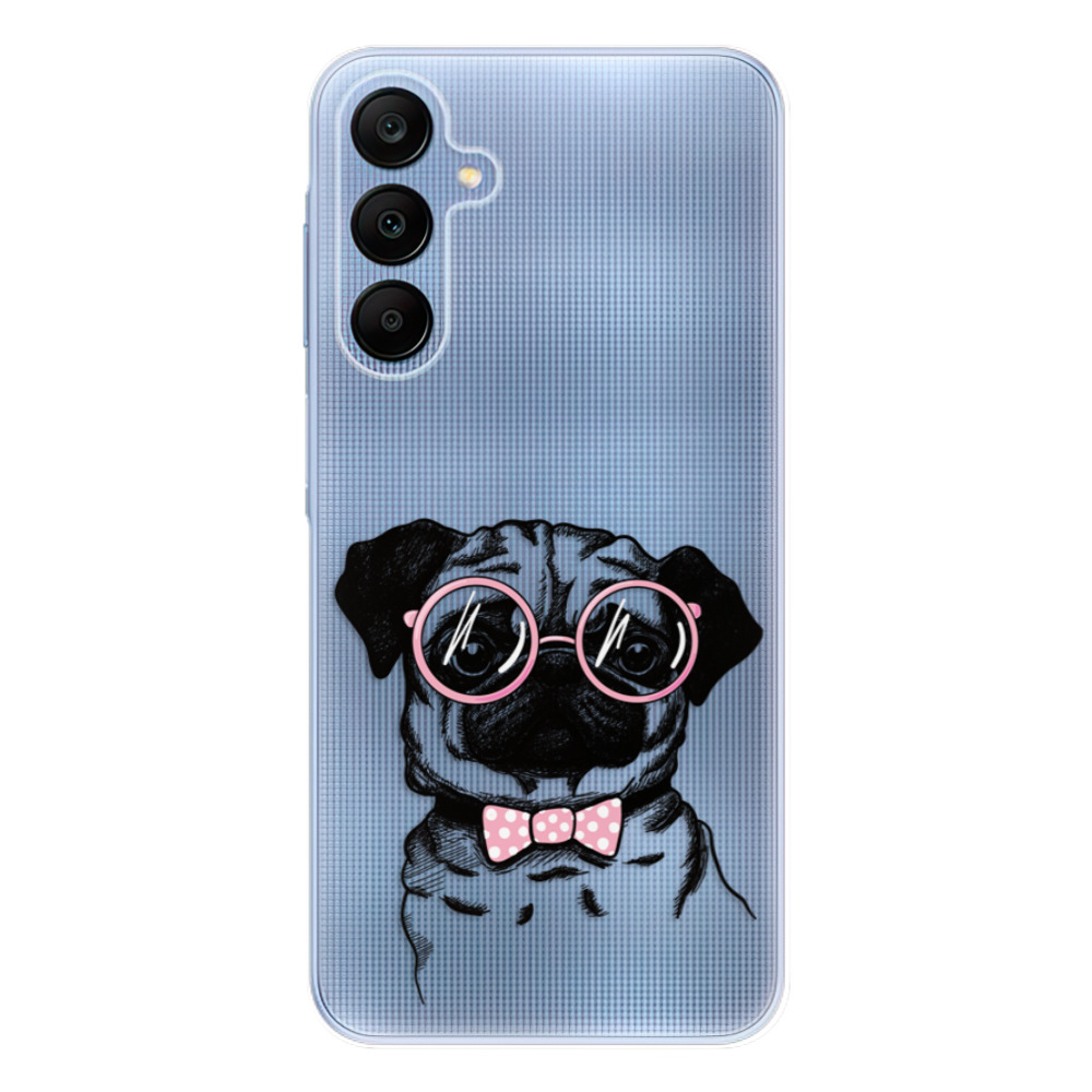 Odolné silikónové puzdro iSaprio - The Pug - Samsung Galaxy A25 5G