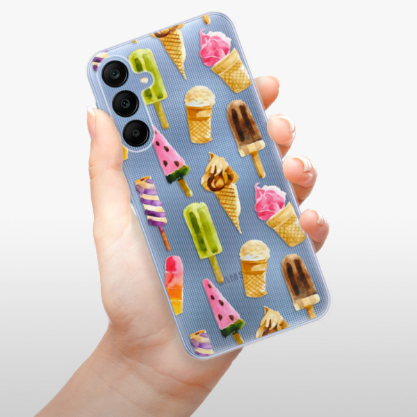 Odolné silikónové puzdro iSaprio - Ice Cream - Samsung Galaxy A25 5G