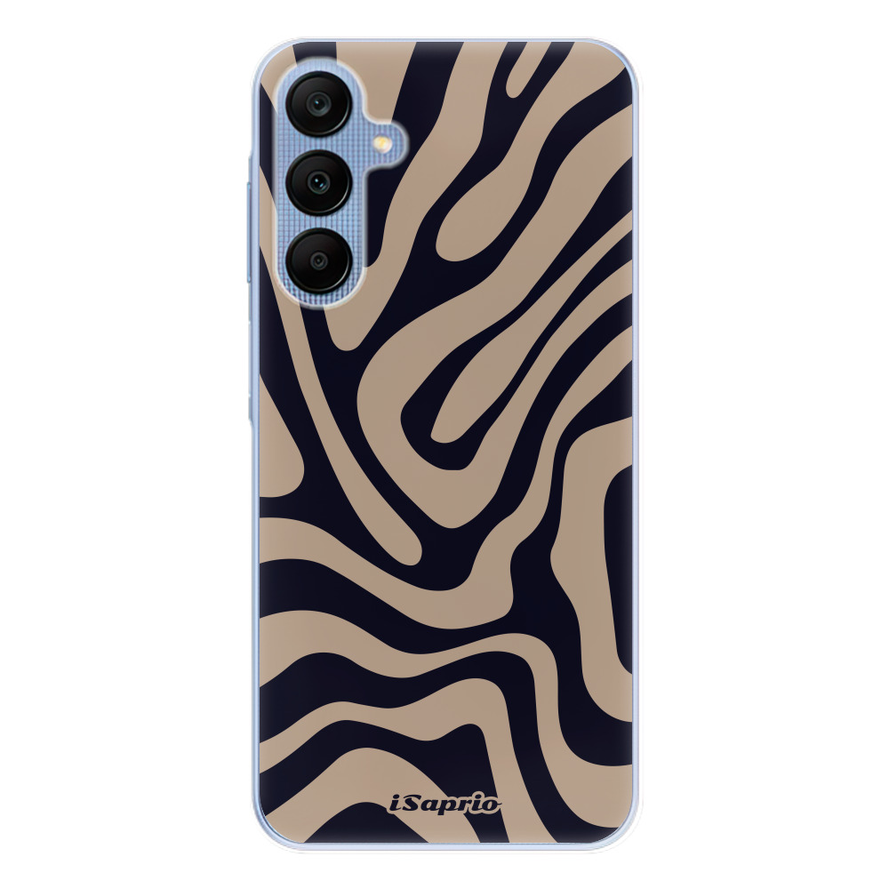 Odolné silikónové puzdro iSaprio - Zebra Black - Samsung Galaxy A25 5G