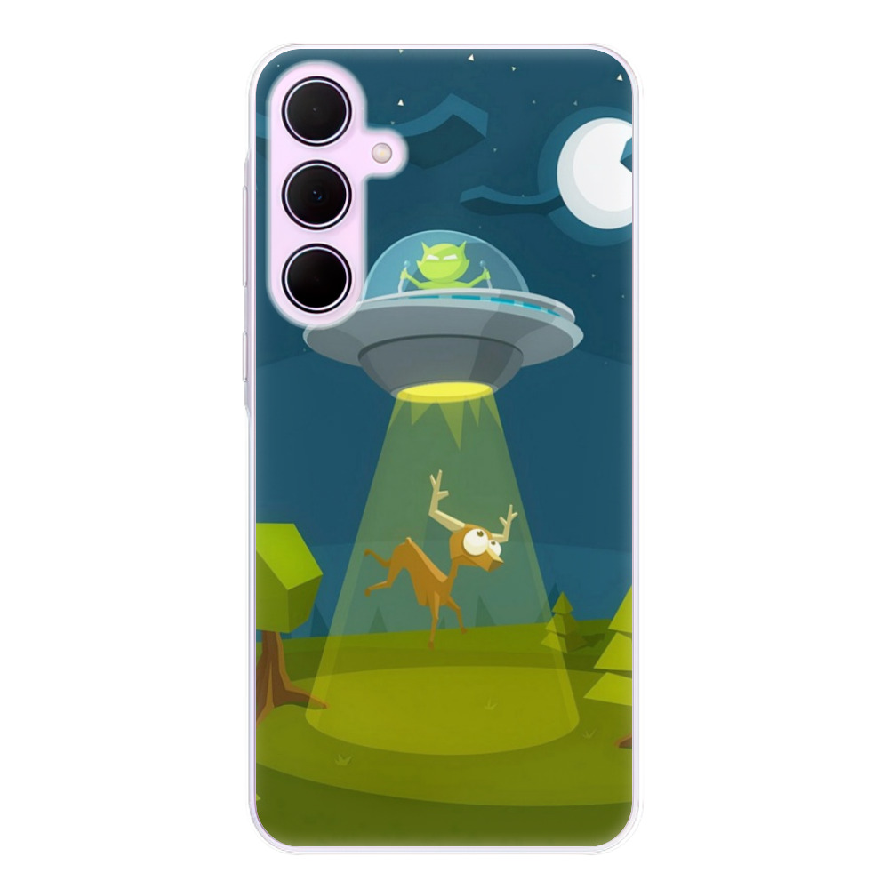 Odolné silikónové puzdro iSaprio - Alien 01 - Samsung Galaxy A35 5G