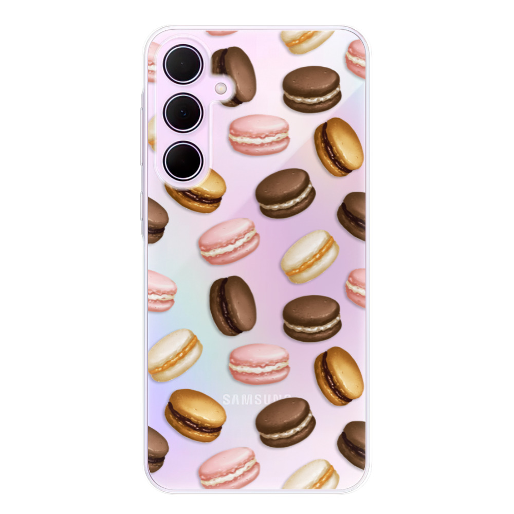 Odolné silikónové puzdro iSaprio - Macaron Pattern - Samsung Galaxy A55 5G