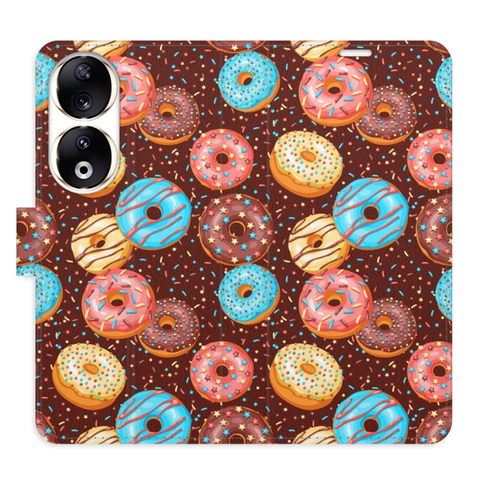 Flipové puzdro iSaprio - Donuts Pattern - Honor 90 5G